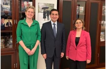 Niderland səfiri Azərbaycan Prezidentinin köməkçisi ilə ikitərəfli münasibətləri müzakirə edib