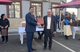 Növbəti köç karvanı Ağalı kəndinə çatıb, açarlar təqdim olunub -