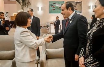 Sahibə Qafarova Böyük Misir Muzeyinin açılış mərasimində iştirak edib -