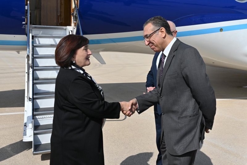 Sahibə Qafarova Misirdə səfərdədir -