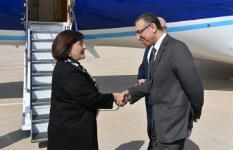 Sahibə Qafarova Misirdə səfərdədir -