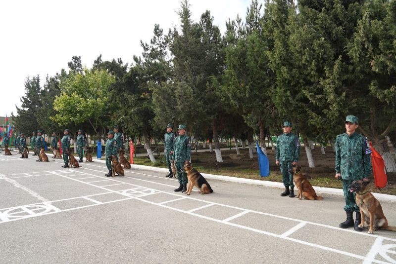 “Sərhədçilərin dostu” şüarı altında 7-ci kinoloji yarışları keçirilib -