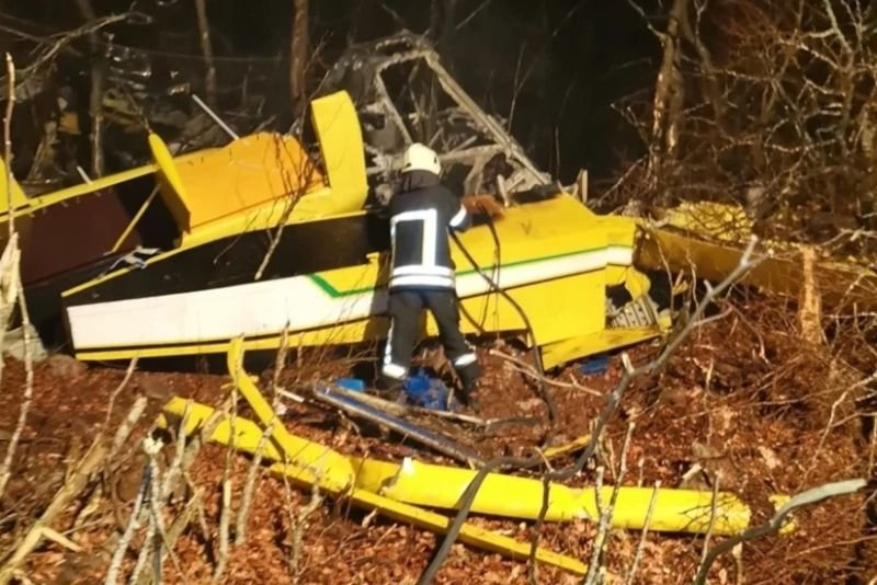 Türkiyənin Xorvatiyaya göndərdiyi yanğınsöndürmə təyyarəsi qəzaya uğrayıb