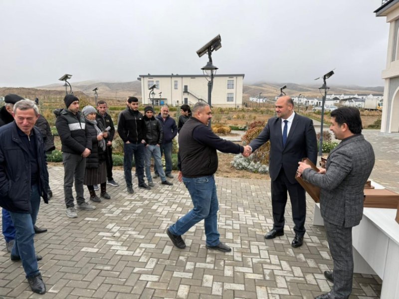 Ağdamın Xıdırlı kəndinə növbəti köç: Daha 64 ailə doğma yurduna qayıdıb