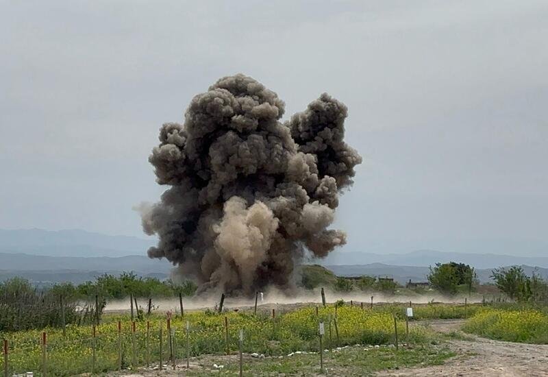 Ağdərə sakini mal-qara otararkən minaya düşüb