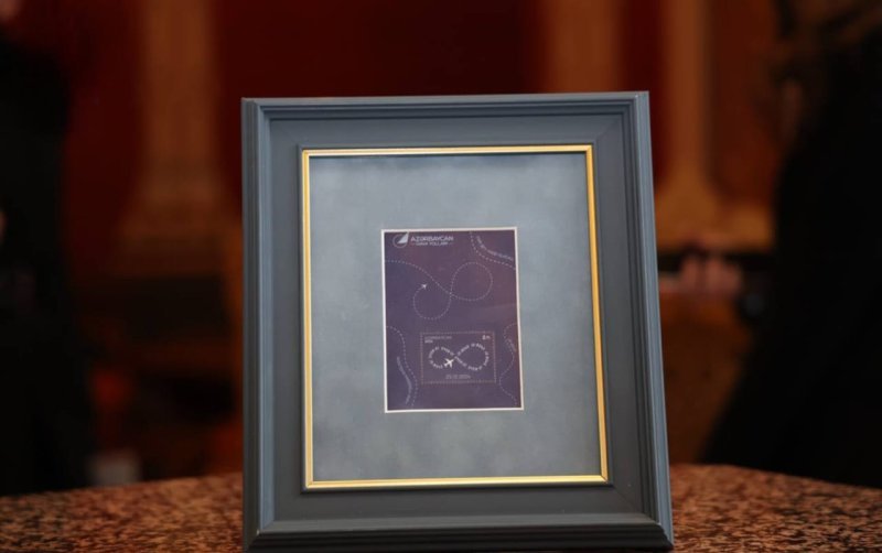 AZAL-ın Qazaxıstanda qəzaya uğrayan təyyarəsinə həsr olunmuş poçt markası buraxılıb