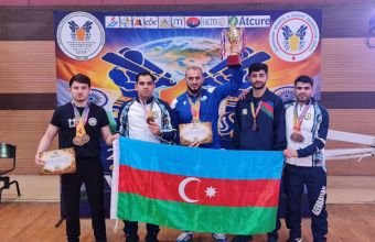 Azərbaycan güləşçiləri Dünya Kubokunda üçüncü yeri tutublar