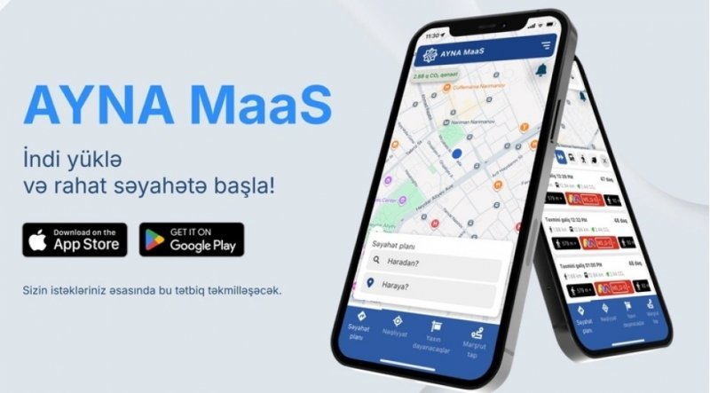Azərbaycanda nəqliyyatda mobillik həlli tətbiqi istifadəyə verilib