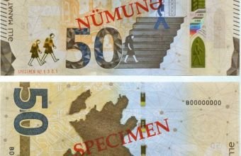 Azərbaycanda yenilənmiş 50 manatlıq kağız pul nişanları tədavülə buraxılır
