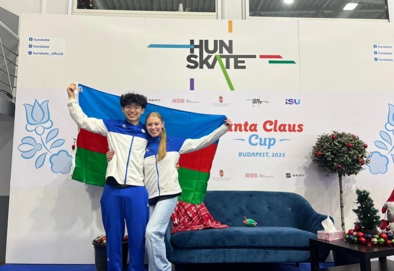 Azərbaycanın buzüstü rəqs cütlüyü dünya çempionatına vəsiqə qazanıb