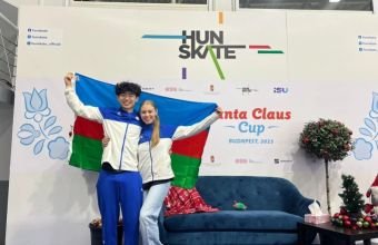 Azərbaycanın buzüstü rəqs cütlüyü dünya çempionatına vəsiqə qazanıb