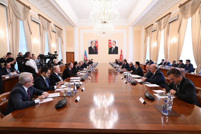 Bakıda Azərbaycan-Türkiyə Birgə Hökumətlərarası Komissiyasının iclası olub