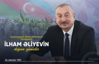 Bu gün Müzəffər Ali Baş Komandan, Prezident İlham Əliyevin doğum günüdür