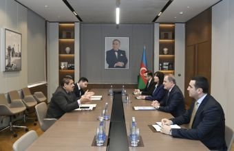 Ceyhun Bayramov Kolumbiyanın ölkəmizdəki səfirini qəbul edib