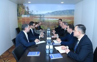 Ceyhun Bayramov Konstantinos Kombos ilə görüşüb