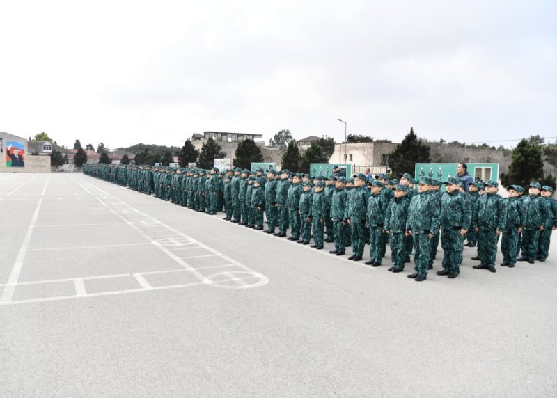 Dövlət Sərhəd Xidmətinin Xüsusi Məktəbində zərərli vərdişlərlə mübarizəyə həsr olunan tədbir keçirilib -