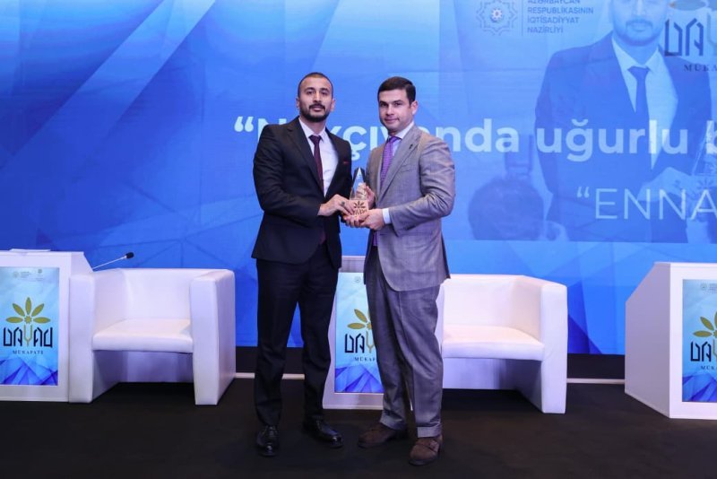 “ENNA” MMC “Dayaq” mükafatı ilə təltif olunub