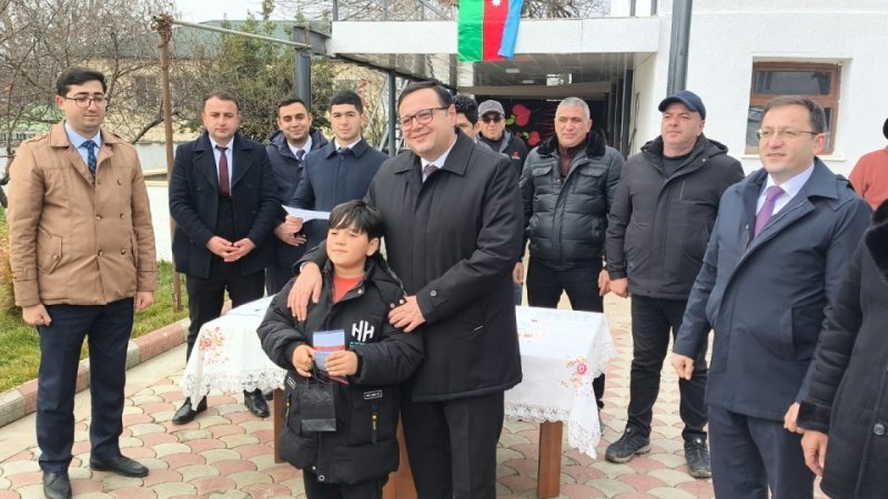 Hadrutda daha 13 ailəyə evlərinin açarları təqdim olunub -