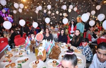 Heydər Əliyev Fondu uşaqlar üçün bayram şənliyi təşkil edib