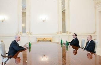 İlham Əliyev Ksaba Leykonu qəbul edib -