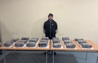 İrandan Azərbaycana külli miqdarda narkotik vasitənin keçirilməsinin qarşısı alınıb