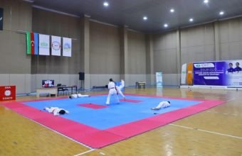 Karate üzrə muxtar respublika birinciliyi və çempionatı keçirilib -