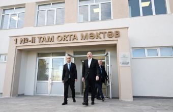 Kərkicahan qəsəbə 1 nömrəli tam orta məktəbin binası istifadəyə verilib