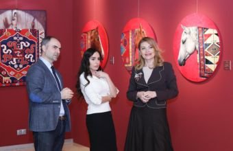 Leyla Əliyeva Azərbaycan Milli Xalça Muzeyini ziyarət edib