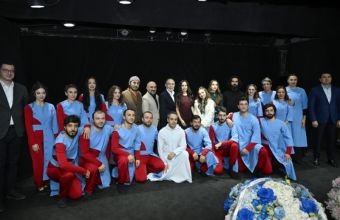 Leyla Əliyeva və Alena Əliyeva "Romeo və Cülyetta" tamaşasını izləyiblər