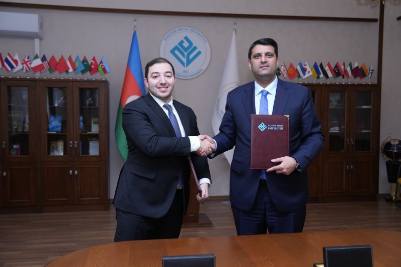 Naxçıvan Dövlət Universiteti ilə Milli Süni İntellekt Mərkəzi arasında əməkdaşlığa dair memorandum imzalanıb