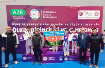 Naxçıvan idmançıları karate üzrə ölkə çempionatında uğur qazanıb -