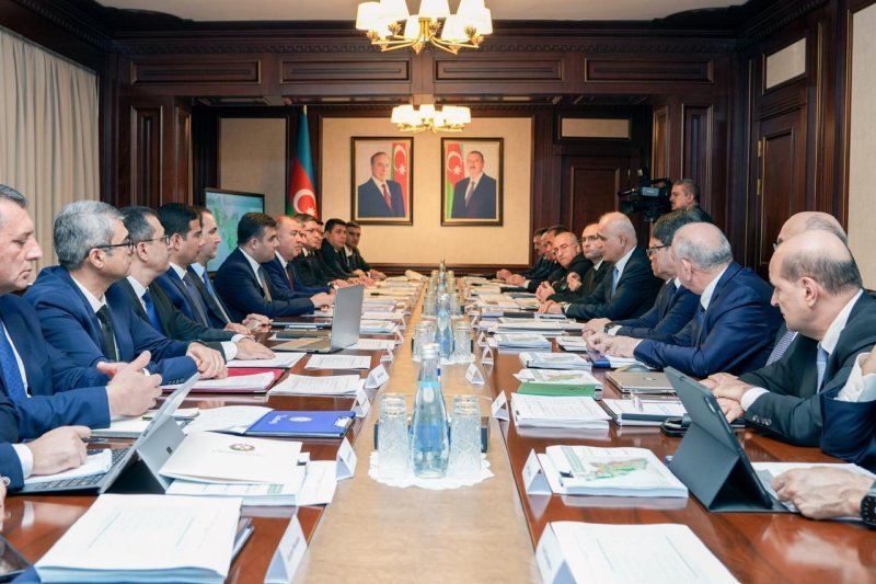 Naxçıvanda su ehtiyatlarından səmərəli istifadənin təmin edilməsinə dair Komissiyanın iclası keçirilib