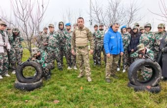 Naxçıvandan 60 gənc “Poliqon” hərbi-vətənpərvərlik düşərgəsində iştirakını tamamlayıb -