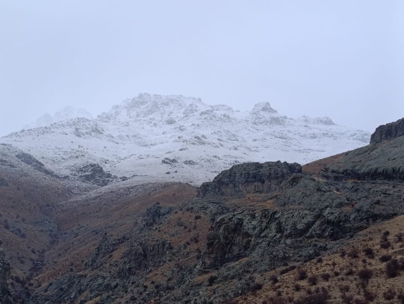 Naxçıvanın yüksək dağlıq ərazilərinə qar yağmağa davam edir
