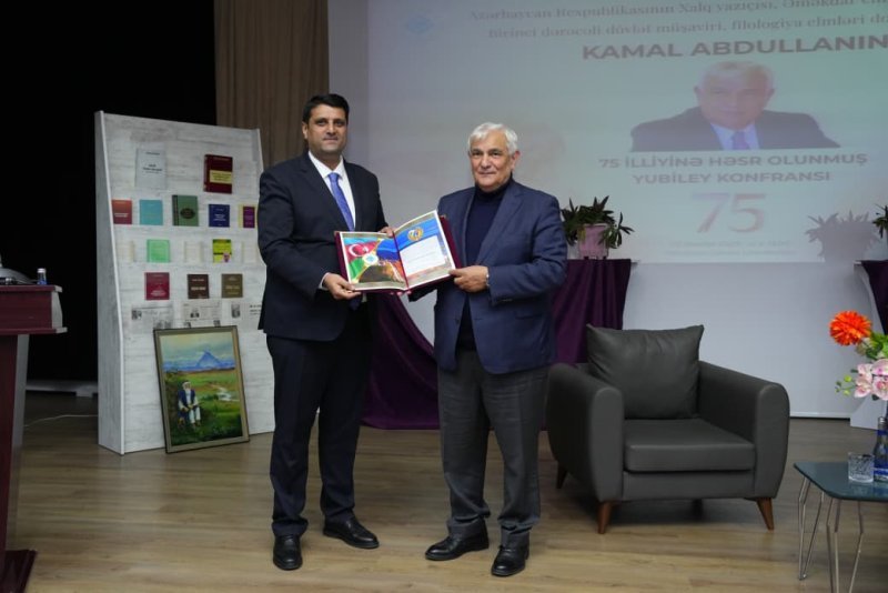 NDU-da Kamal Abdullanın 75 illik yubileyi qeyd olunub -