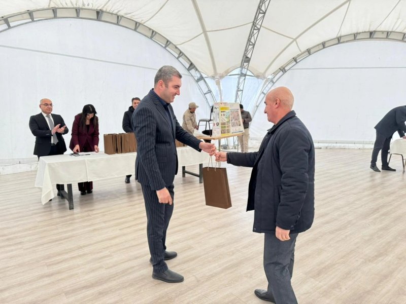 Növbəti köç karvanı Laçına çatıb, mənzillərin açarları təqdim olunub