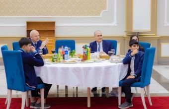 Ordubad internat məktəbinin şagirdləri üçün  bayram şənliyi keçirilib -