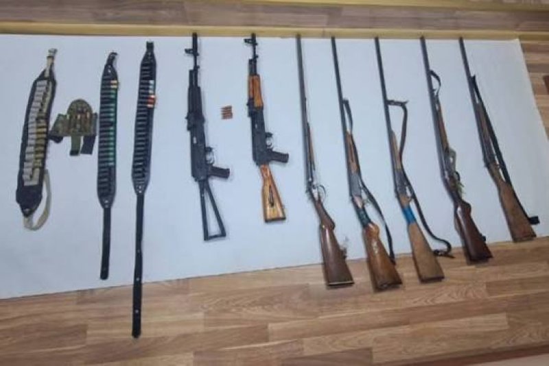 Ötən gün işğaldan azad olunan bölgələrdə silah-sursat aşkarlanıb