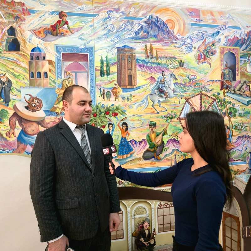 Qax Dövlət Kukla Teatrı Naxçıvanda qastrol səfərində olub -