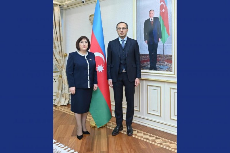 Sahibə Qafarova TÜRKPA-nın Baş katibini qəbul edib