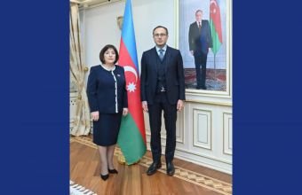 Sahibə Qafarova TÜRKPA-nın Baş katibini qəbul edib