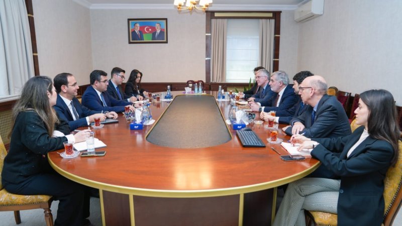 Səlahiyyətli nümayəndə Böyük Britaniya nümayəndə heyəti ilə görüşüb -