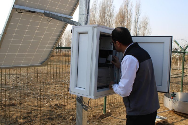 Şərur rayonunda yeni avtomat meteoroloji stansiya quraşdırılıb -