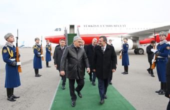 Türkiyənin vitse-prezidenti Azərbaycana gəlib