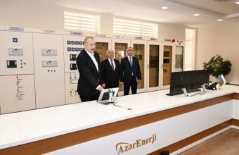 “Xankəndi-1” elektrik yarımstansiyası istismara verilib -