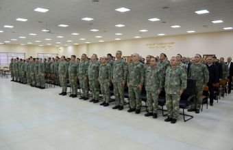 Zabit təkmilləşdirmə kursunun növbəti buraxılış mərasimi keçirilib -