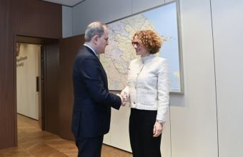 Ceyhun Bayramov NATO Baş katibinin müavini ilə görüşüb -