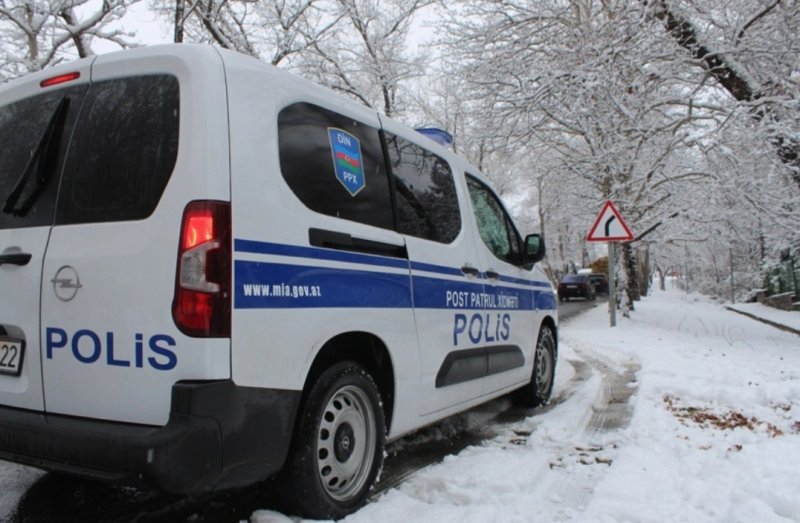 DİN: Dağlıq ərazilərdə, magistrallarda gücləndirilmiş xidmət təşkil olunub