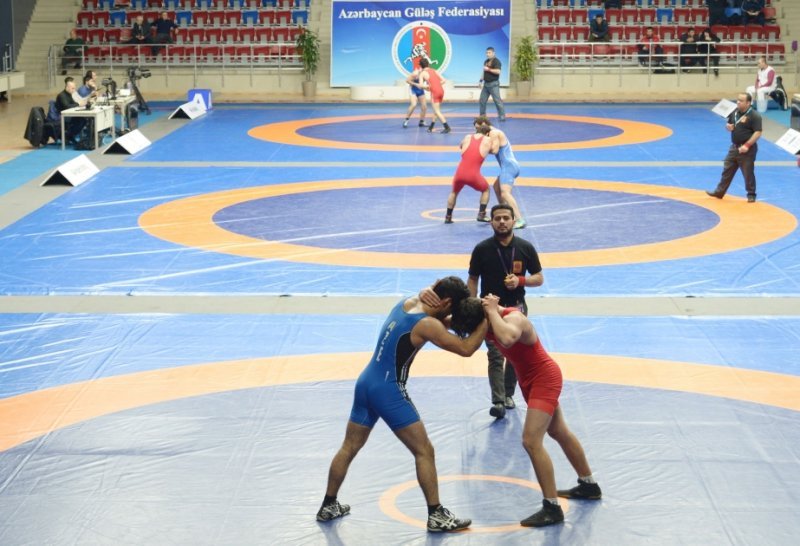 Güləş üzrə Azərbaycan çempionatında ikinci günün finalçıları müəyyənləşib