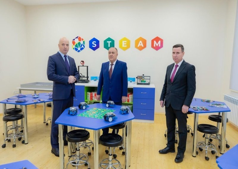 Hacıvar kəndində yeni məktəb binası istifadəyə verilib -